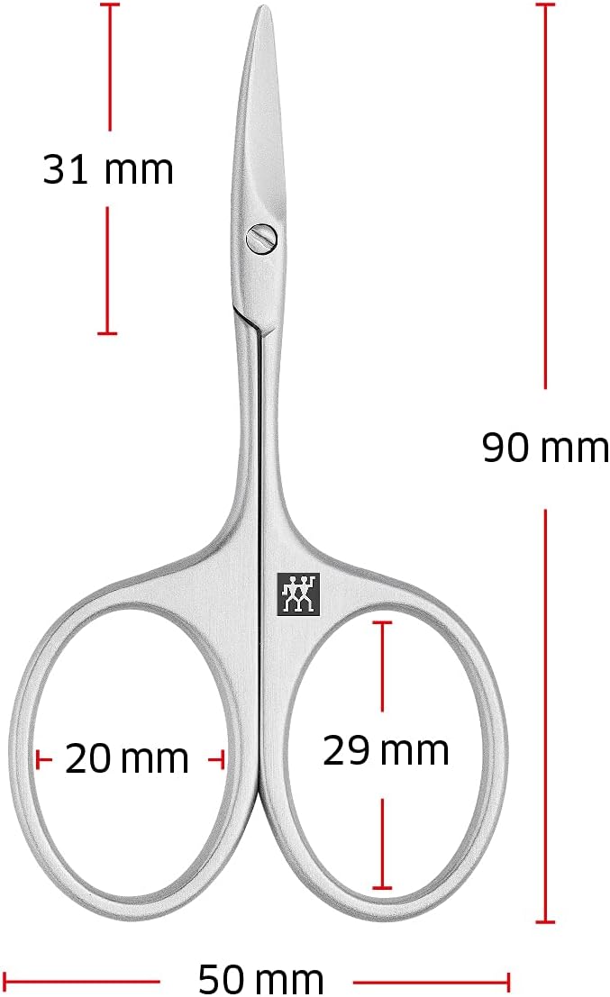ZWILLING Baby and Children's Nail Scissors (For Safe Cutting of Children's Nails, Stainless Steel) Premium, 90 mm
