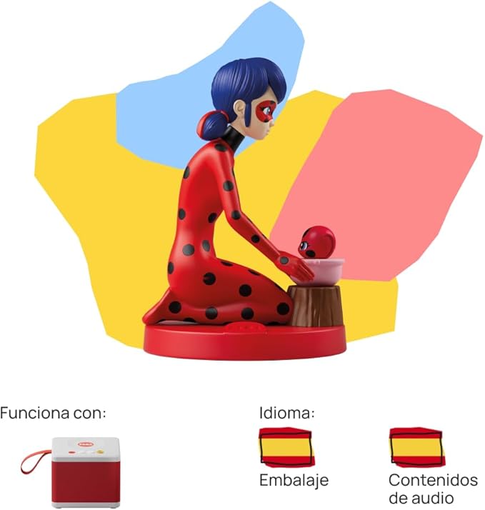 FABA Sound Character, The Adventures of Ladybug, Tales and Sound Stories in Spanish for Girls and Boys Ages 4-6+