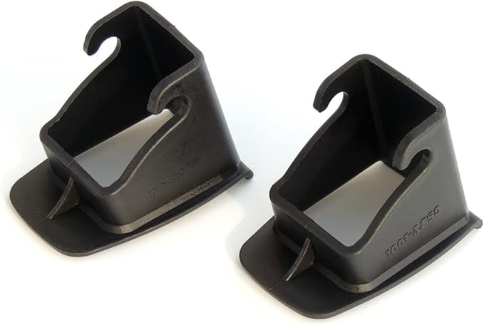 1 Pair Car Seat Isofix Guide Groove Car Child Seat ISOFIX Locater Guide Universal Fit Black