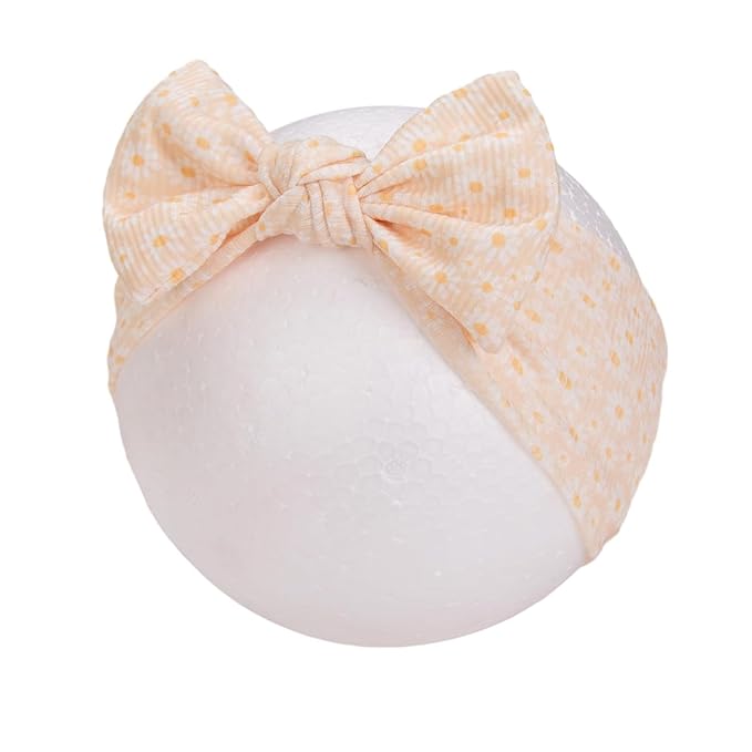 KIDOCHEESE Baby Girl Headbands with Bows Soft Elastics Hairbands Hair Accessories for Newborn Infant Toddler Kids