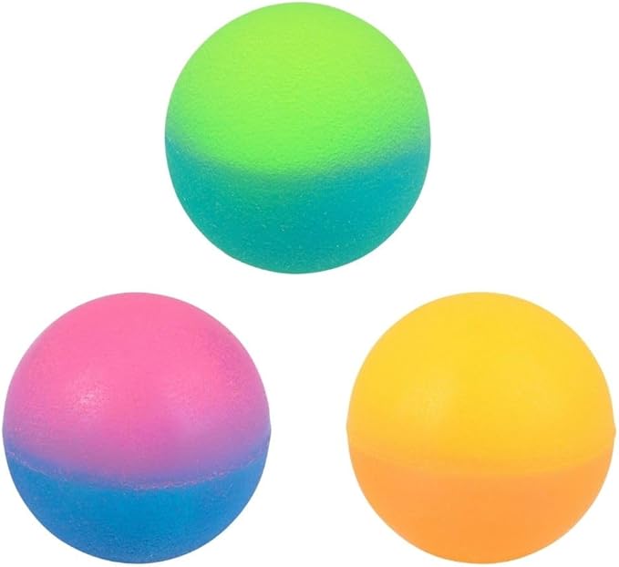 Rhode Island Novelty 38mm 1.5 Inch ICY Bounce Balls, One Dozen