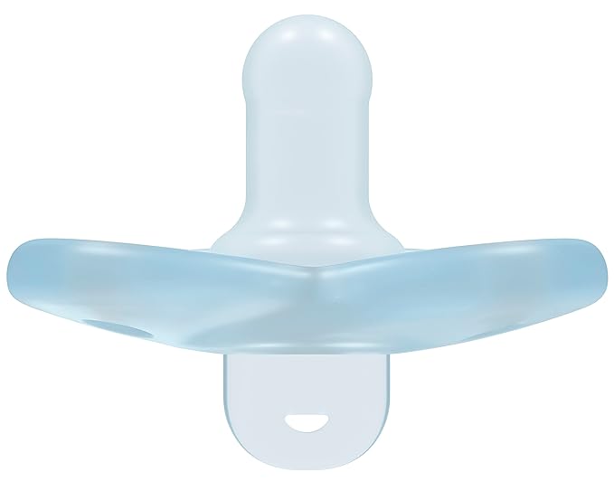 Philips Avent Soothie Heart Pacifier, 3-18 Months, Blue/Light Blue, 2 Pack, SCF099/11