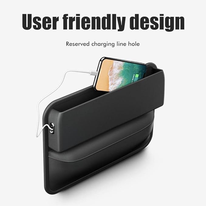 Universal Car Seat Gap Organiser Car Seat Storage Box Spacing Filler Multifunctional Creative Car Consoles Pages