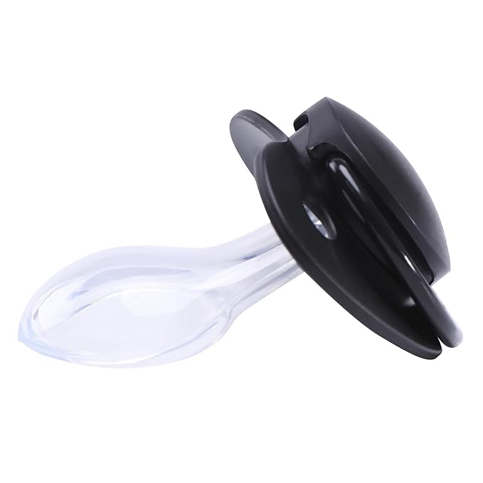 Littleforbig Smallshield Adult Sized Pacifier Black