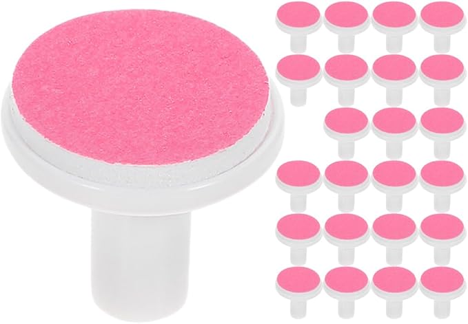 minkissy 24Pcs Baby Nail File Replacement Pads Electric Nail Trimmer Grinding Heads for Infant Toddler Newborn Safe and Easy to Use