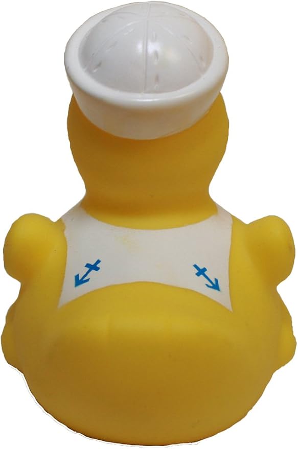 MORTENTR Rubber Ducks Family Patriotic Navy Sailor Rubber Duck, Brand Bathtub Toys That Floats Upright, Rubber Ducky Birthday Party Favors Gift, All Depts. American c