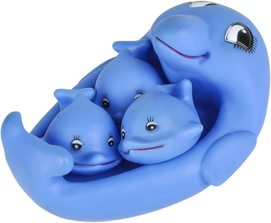 Rhode Island Novelty Dolphin Bath Play Set 4pcs