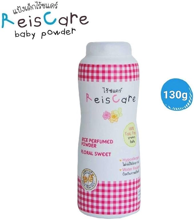 Baby Powder Rice perfumed Floral Sweet It has a Powder Texture,Smooth.100% Talc-Free Making Baby's Skin Smooth and Soft to The Touch 4.58 Oz/Pink