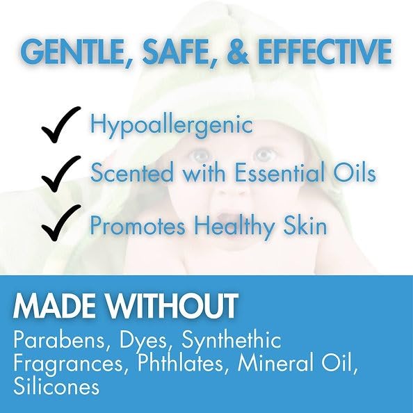 Gentle Embrace Baby Oil - Hydrating & Soothing for Sensitive Skin, 4 oz