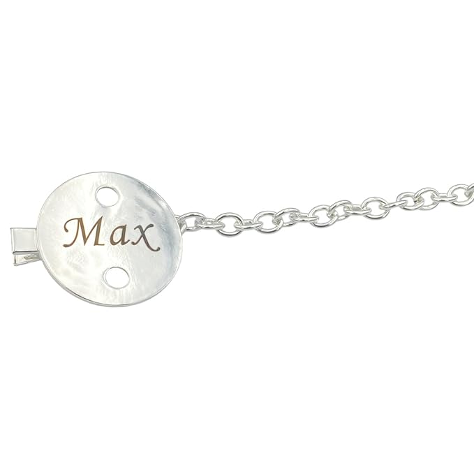 Personalized Baby Pacifier with Name Ideal Gift for Boys and Girls Pacify Custom Bling Pacifier Binky