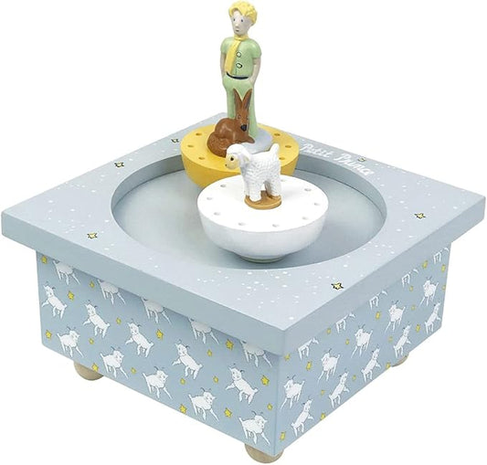 Trousselier - The Little Prince - Dancing Music Box 2 Figurines - Ideal Birth Gift - Musical Box for Baby Child Girl Boy - Beautiful Blue Danube by Strauss