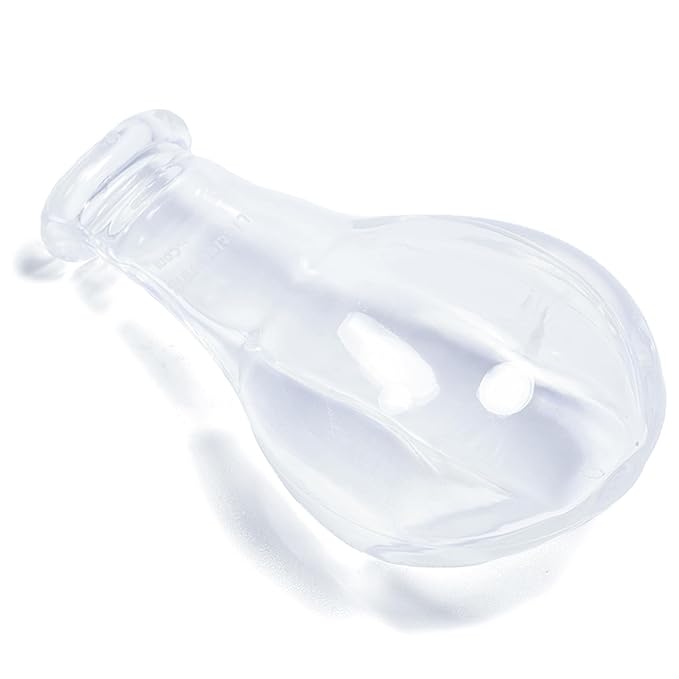 LittleForBig Adult Extra Large "Size 8" Candy Gloss Colorful Transparent Pacifier Nipples - Outsize Replacement Big Teat Transparent