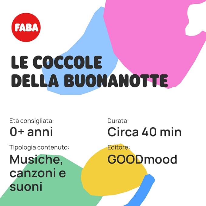 FABA- Sound Character – The Good Night Pampering Songs, FFR34203
