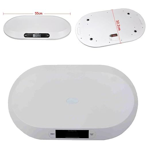 Comfort Babay Scale with LCD Display, High Precision Digital Smart Baby Scale Toddler Scale Infant Scale Baby Weighing Scale Body Weight for Baby, Capacity: 20kg/44lbs