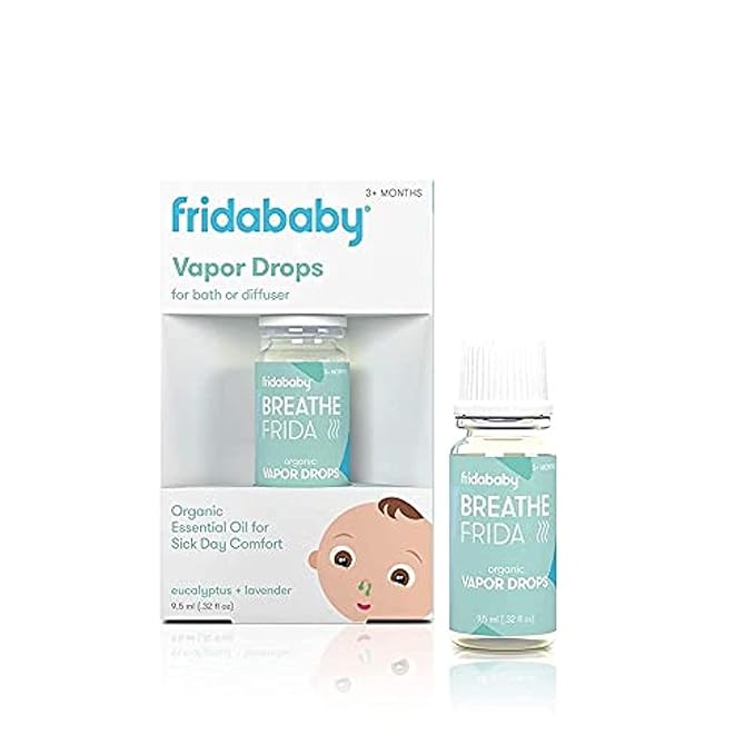 Frida Baby Natural Sleep and Breathe Vapor Bath Drops Bundle
