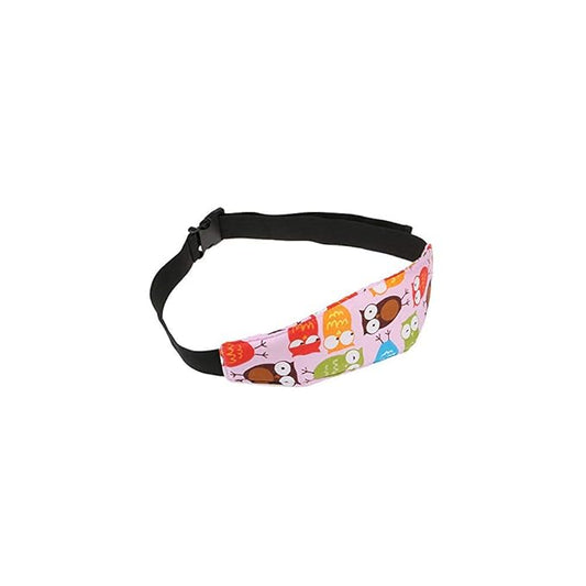Mr.S Shop Baby Kids Car Seat Neck Relief Head Support Band with Adjustable Belt - Owl