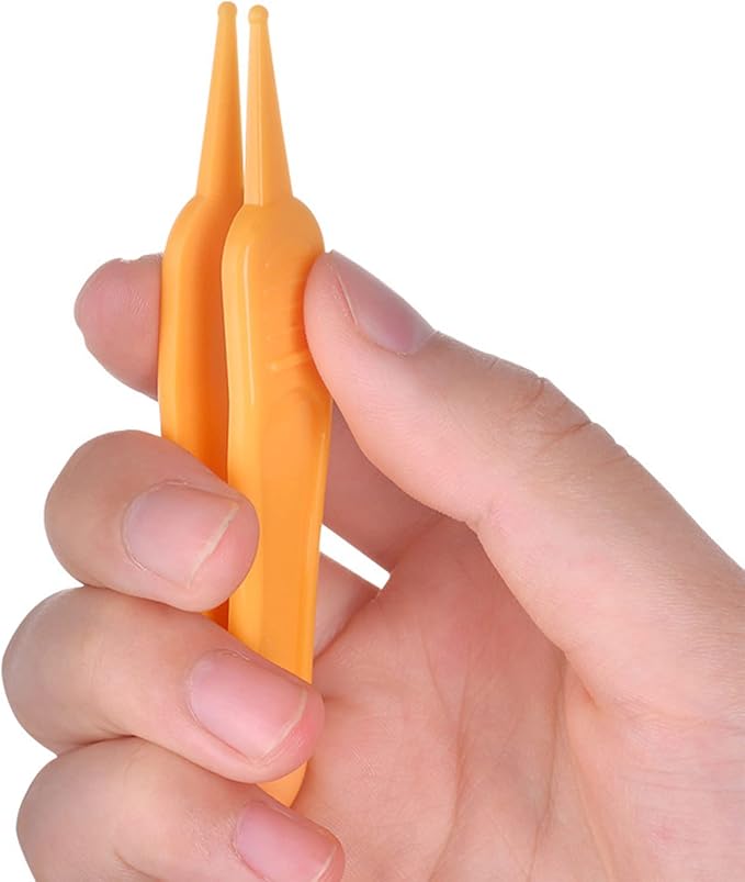 Baby Nasal Tweezer Baby Nose Tweezer Round for Head Baby Nose Booger