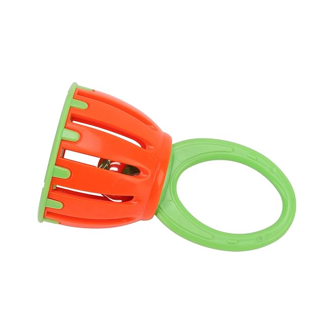 Healthy Oval Handle Baby Cage Bell Shaker Toy, Convenient and Detachable, Portable Safe for Early Training