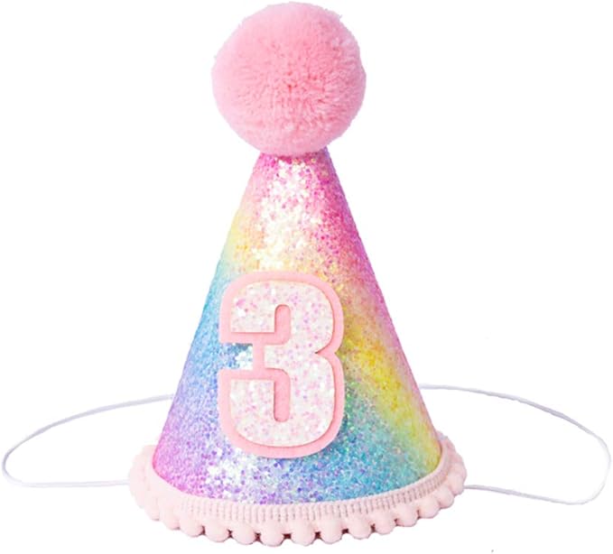 Boy Girl Birthday Crown, Prince Princess Birthday Hat Headband Tiara Crown Cake Photo Prop Party Decorations