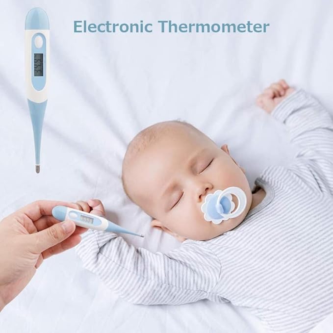 Baby Healthcare and Grooming Kit Baby Nasal Aspirator Nail Clipper Hairbrush Set Newborn Daily Cleaning Care Kit 13 PCS/Set, Style A, Blue, Safety First Baby Healthcare kit