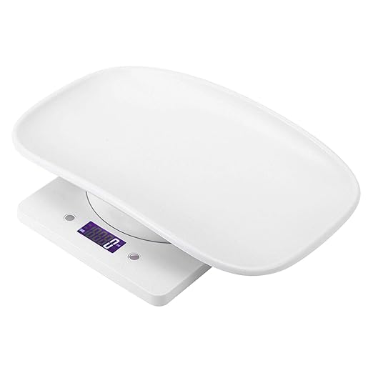 Digital Pet Scale, 10kg/1g Portable LED Scale Digital Weight Scale High Accuracy Weighing Pet Scale Kitchen Scale, Digital Baby Pet Scale for Puppy, Kitty, Food
