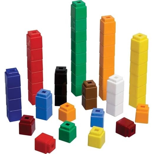 Didax Unifix Cubes,Set of 1000,(Pack of 4)