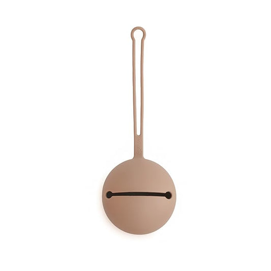 Mushie Silicone Pacifier Holder Case