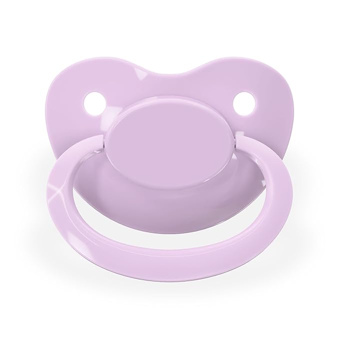 Rearz Pacifier Addict - Fixx - JUMBO Functional Adult XXL Silicone Pacifier - Size 10 (Mauve)