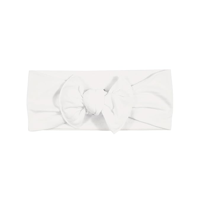 KYTE BABY Rayon Made From Bamboo Bow, (3-6 Months, Cloud)