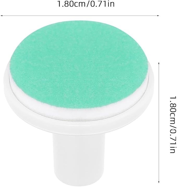 MERRYHAPY 24 Pcs Baby Nail Grinder Replacement Heads Electric Nail File Pads for Infant Toddler Trimmer Safe Sandpaper Grinding Pads