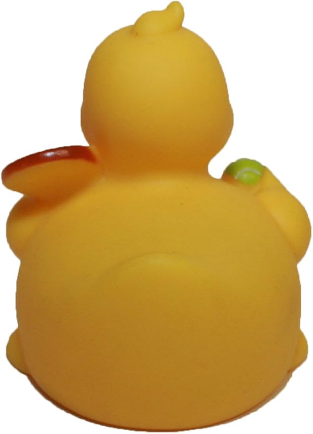 Rubber Ducks Tennis, Waddlers Brand Rubber Duckies That Races Upright, Sports Tennis Themed Bathtub Toy Birthday Baby Shower Mother's Day Father's Day Gift, All Dept. Gift Tennis Lovers
