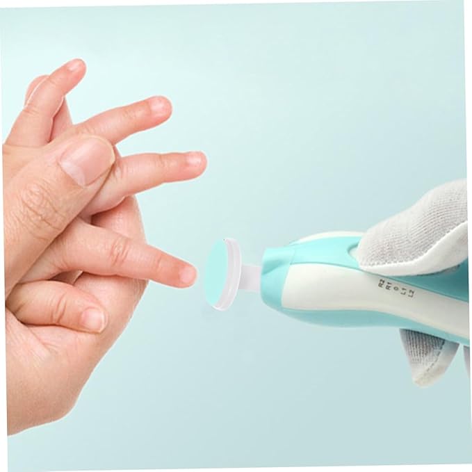 24 pcs Toddler Nail Trimmer Pads Electric Nail File Pads for Infant Child Toddler Baby Nail Grinding Heads for Electric Nail File Spare Newborn Polisher Nail Replacement Pads