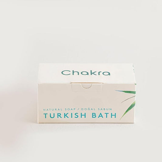 Chakra Soap Bar Pack of 10, 0.79 oz Each, Gentle Skin Cleansing & Moisturizing Bar Soap for Face, Body & Hands, Refreshing Traditional Scent, Turkish Bath