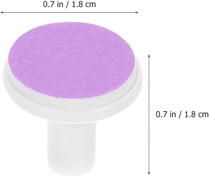 Tofficu Baby Armor Replacement Grinder Heads 24pcs for Electric Nail Trimmer Universal Fit Gentle Sandpaper Pads Safe for Newborns Toddlers Over 12 Months
