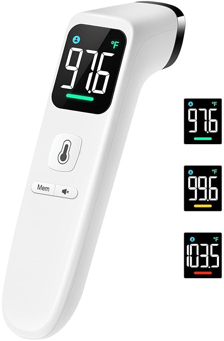 Touchless Thermometer LED White + LED White