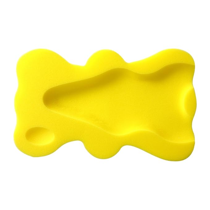 REDYY Newborns Baby Bath Mat Fun and Secure Shower Pad Cushion Bathtub Sponge Mat for Pleasant Bath Hour