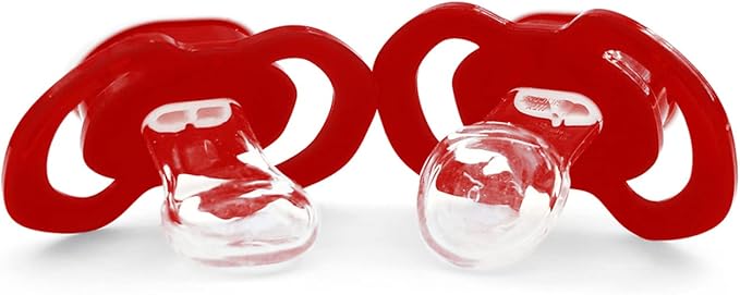 BabyFanatic Pacifier 2-Pack - NFL Kansas City Chiefs - Officially Licensed League Gear