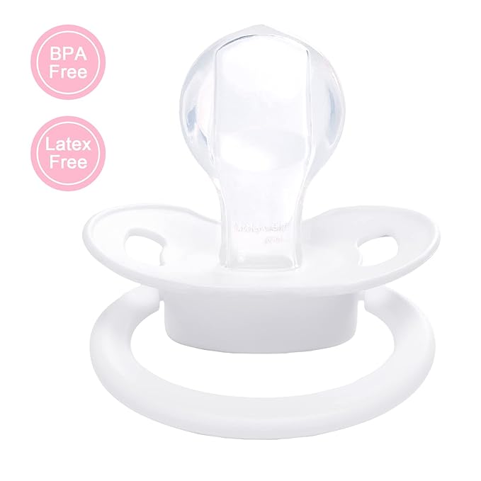LittleForBig Bigshield Generation-II Adult Sized Pacifier Printed Set - Vintage Baby Pattern