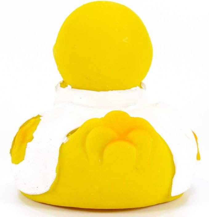 Doctor Physician Rubber Duck Bath Toy | All Natural, Organic, Eco Friendly, Squeaker | Collectable | Imported from Barcelona, Spain
