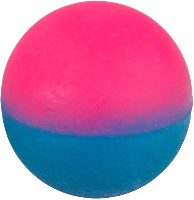 Chochkees 12 ICY Super High Bouncy Balls Multicolor, Colorful Rubber Bouncing Balls, Toy Fillers for Birthdays, 1.25" in Balls (31.75mm) (12-Pack)