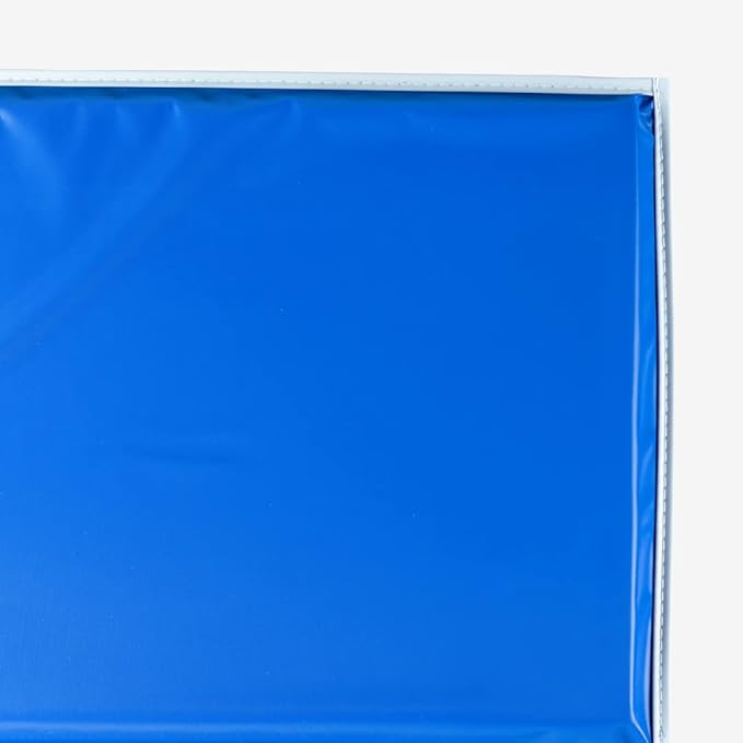 KinderMat Heavy-Duty Nap Mat, Blue/Teal Vinyl Kids mat (2 inch)