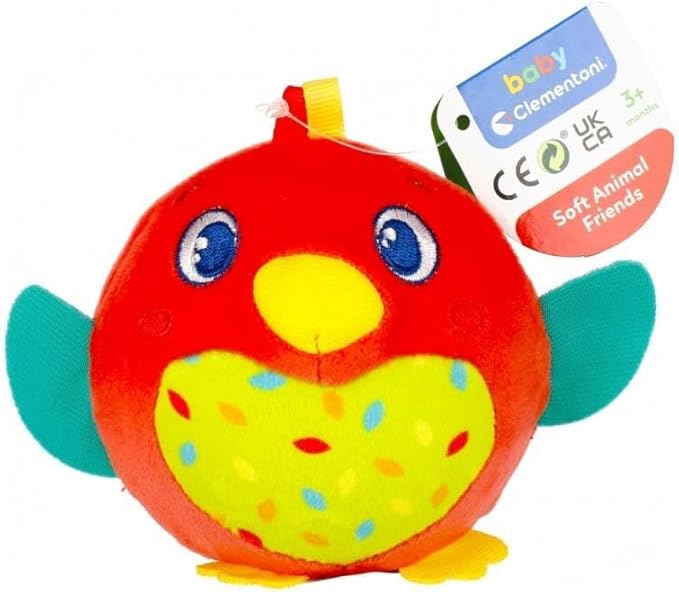 Clementoni Does Not Apply Sonajero Plush Animals, Multicoloured, One Size, 17683