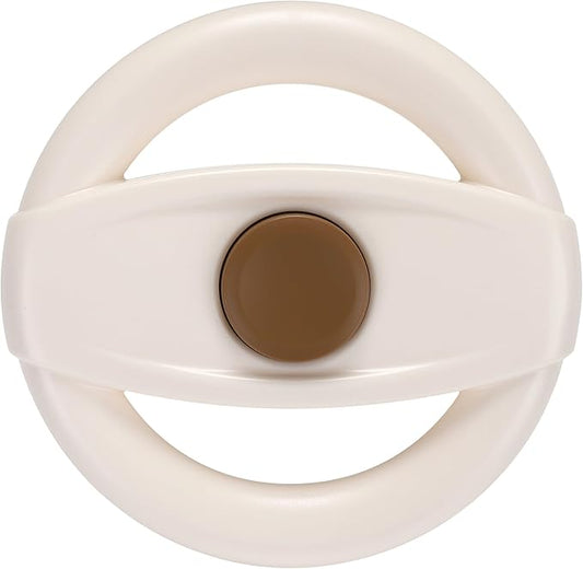 Accmor Stroller Steering Wheel Toy, Simulated Steering Wheel for Stroller Shopping Carts Cart Universal Detachable Pretend Driving Funny Toy Attachment