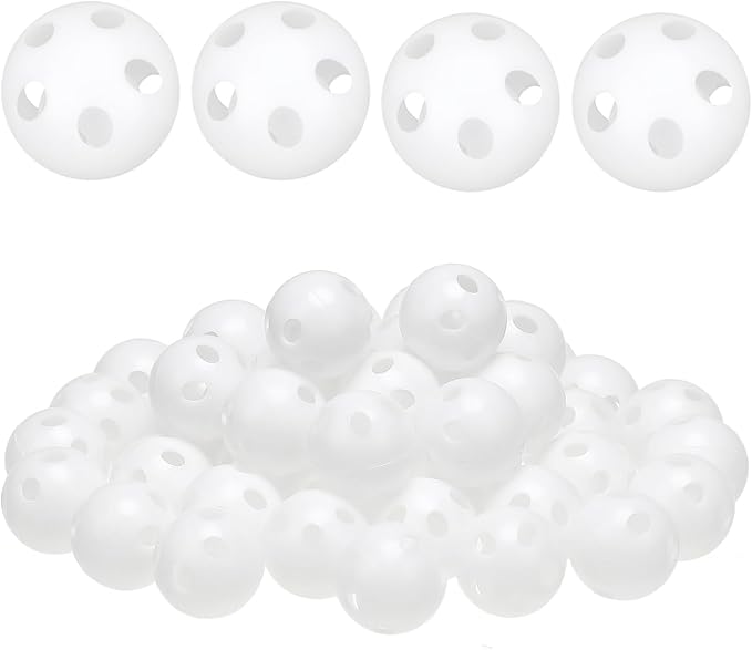 BESPORTBLE 50 Pcs Rattle Balls Inserts for Crochet Toys: Rattles and Plush Rings Repair Noise Maker for Animal Puppy Doll Pet, 2.8cm