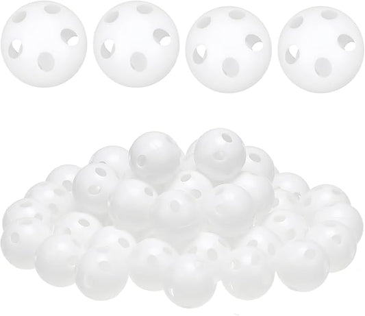 BESPORTBLE 50 Pcs Rattle Balls Inserts for Crochet Toys: Rattles and Plush Rings Repair Noise Maker for Animal Puppy Doll Pet, 2.8cm
