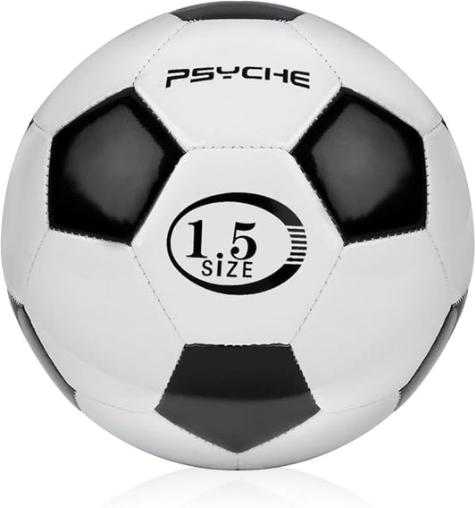 Wisdom Leaves Mini Soccer Ball for Kids/Toddlers,Small Soccer Balls Size 1.5,Baby Toy Ball for Indoor and Outdoor Play Games,Soft and Lightweight（160g）