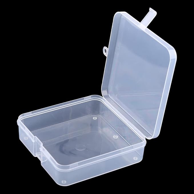 Portable Baby Infant Teether for Case ansparent Holder Pacifier Chain Storage Box Newborn Outdoor avel Clear avel PP, As Pic Shows