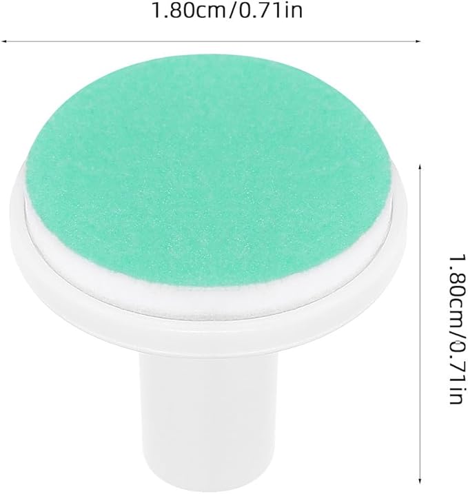 Tofficu Baby Electric Nail File Replacement Pads 24Pcs Universal Grinding Heads for Toddler Nail Trimmers Safe and Easy to Use 0.70 Inch