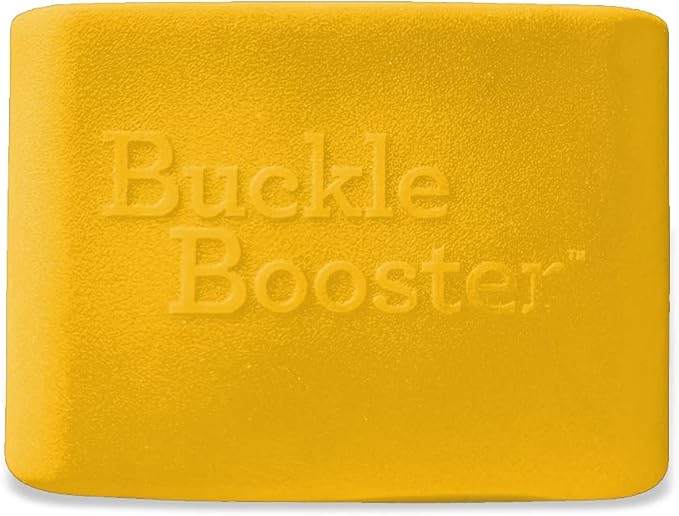 Seat Belt Buckle Booster™ Yellow (BPA Free) - Raises Your Seat Belt for Easy Access - Stop Fishing for Buried Seat Belts - Makes Receptacle Stand Upright Buckling (3)