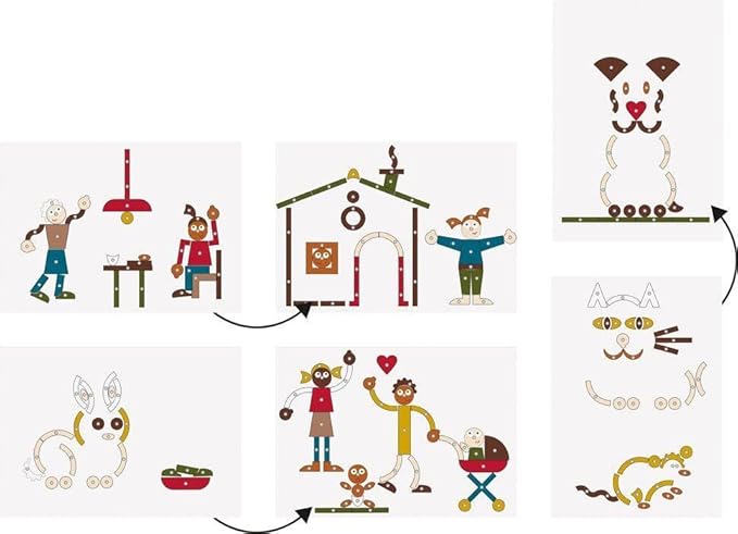 Small Foot Wooden Hammer Game Home and Family with Cork Board and Hammer for Children from 3 Years, 12359 Toys, Multi-Coloured